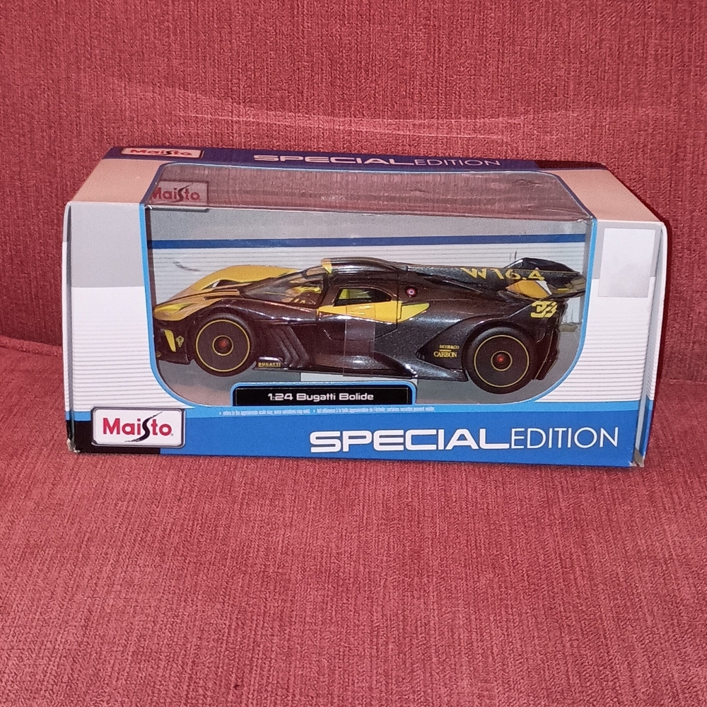 Maisto Special Edition 1:24 Bugatti Bolide Model Car New unopened
